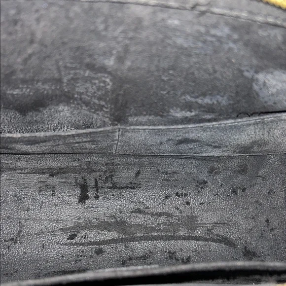 Louis Vuitton Black Leather Pouch with Gold Details - Picture 12 of 16